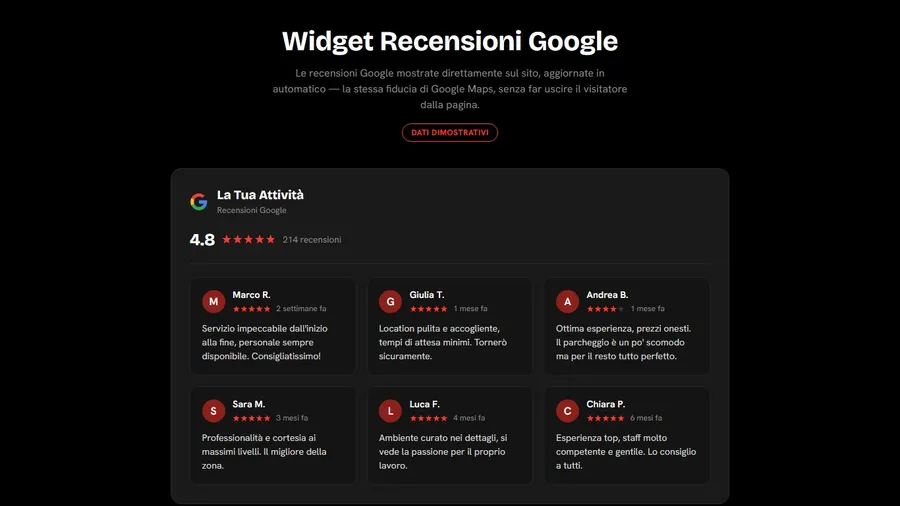 Google Reviews Widget