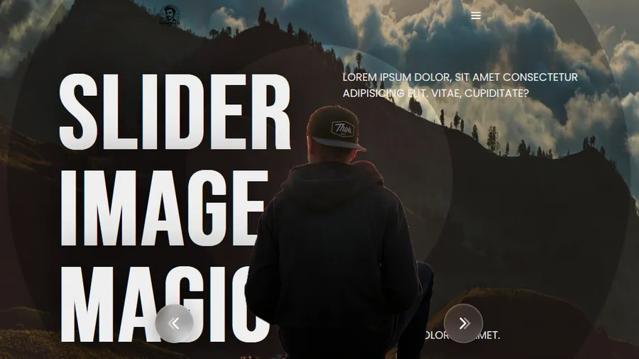 Slider image effect